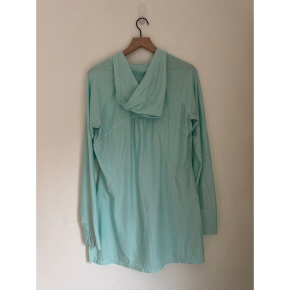 Athleta Sun Up Swim Coverup Tunic Resort Vacation in Mint Green - Size L - Picture 7 of 9
